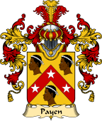French Family Coat of Arms (v.25) Payen