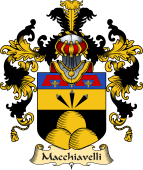 Italian Family Coat of Arms (v.25a) Macchiavelli