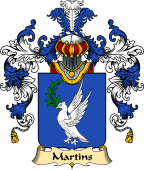 French Family Coat of Arms (v.25) Martins