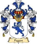 Italian Family Coat of Arms (v.25a) Pagani