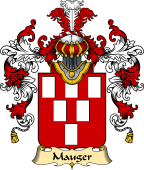 French Family Coat of Arms (v.25) Mauger