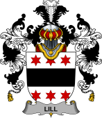 Irish Family Coat of Arms (v.25b) Lill