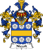 Italian Family Coat of Arms (v.25b) Niccoli