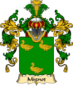 French Family Coat of Arms (v.25) Mignot