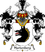 German Wappen Coat of Arms (v.25) Hardenberg