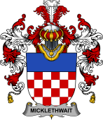 Irish Family Coat of Arms (v.25b) Micklethwait