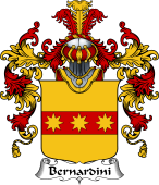 Italian Family Coat of Arms (v.25b) Bernardini