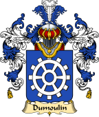 French Family Coat of Arms (v.25) Dumoulin