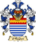 Irish Family Coat of Arms (v.25a) O'Hayden or Headon
