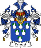 Italian Family Coat of Arms (v.25b) Peruzzi