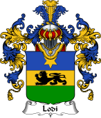 Italian Family Coat of Arms (v.25b) Lodi