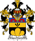 Italian Family Coat of Arms (v.25b) Macchiavelli