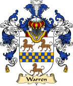Irish Family Coat of Arms (v.25a) Warren