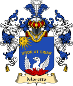 Italian Family Coat of Arms (v.25a) Moretto