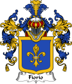 Italian Family Coat of Arms (v.25b) Fiorio