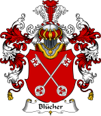 German Wappen Coat of Arms (v.25) Blücher