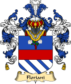 Italian Family Coat of Arms (v.25a) Floriani