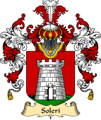 Italian Family Coat of Arms (v.25a) Soleri