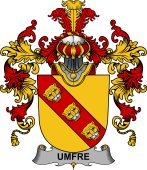 Irish Family Coat of Arms (v.25b) Umfre