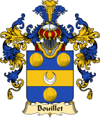 French Family Coat of Arms (v.25) Bouillet