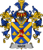 Irish Family Coat of Arms (v.25b) Wade
