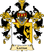 French Family Coat of Arms (v.25) Camus I