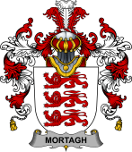 Irish Family Coat of Arms (v.25b) Mortagh or O'Mortagh