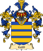 Italian Family Coat of Arms (v.25a) Gotti