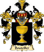 French Family Coat of Arms (v.25) Bouteiller