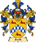English Family Coat of Arms (v.25) Swift