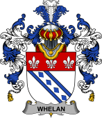 Irish Family Coat of Arms (v.25b) Whelan