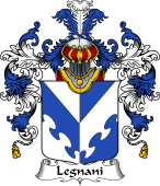Italian Family Coat of Arms (v.25b) Legnani