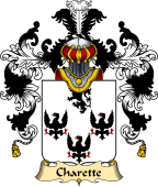 French Family Coat of Arms (v.25) Charette