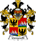 Italian Family Coat of Arms (v.25b) Giovanelli