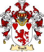 Irish Family Coat of Arms (v.25a) Truell