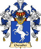 French Family Coat of Arms (v.25) Chevalier I