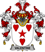 Irish Family Coat of Arms (v.25b) Valentine