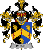 Irish Family Coat of Arms (v.25b) Wright