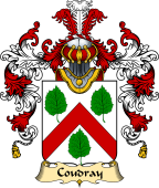 French Family Coat of Arms (v.25) Coudray