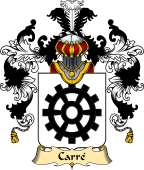 French Family Coat of Arms (v.25) Carré
