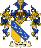 Irish Family Coat of Arms (v.25a) Stanley