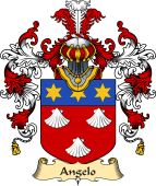 Italian Family Coat of Arms (v.25a) Angelo