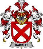 Irish Family Coat of Arms (v.25b) Garrett