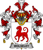Irish Family Coat of Arms (v.25b) Wolseley