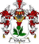 German Wappen Coat of Arms (v.25) Völcker