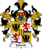 Italian Family Coat of Arms (v.25b) Valenti