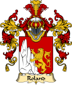 French Family Coat of Arms (v.25) Roland