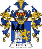 Italian Family Coat of Arms (v.25b) Fattori