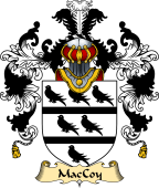 Irish Family Coat of Arms (v.25a) MacCoy