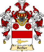French Family Coat of Arms (v.25) Berlier